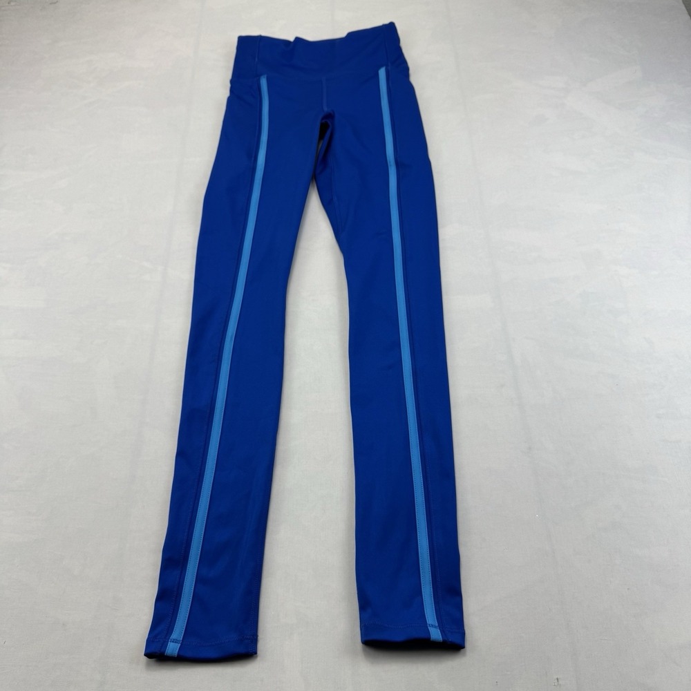 DSG Womens XS Royal Blue High Waisted Athletic Yoga Leggings Pants NWT